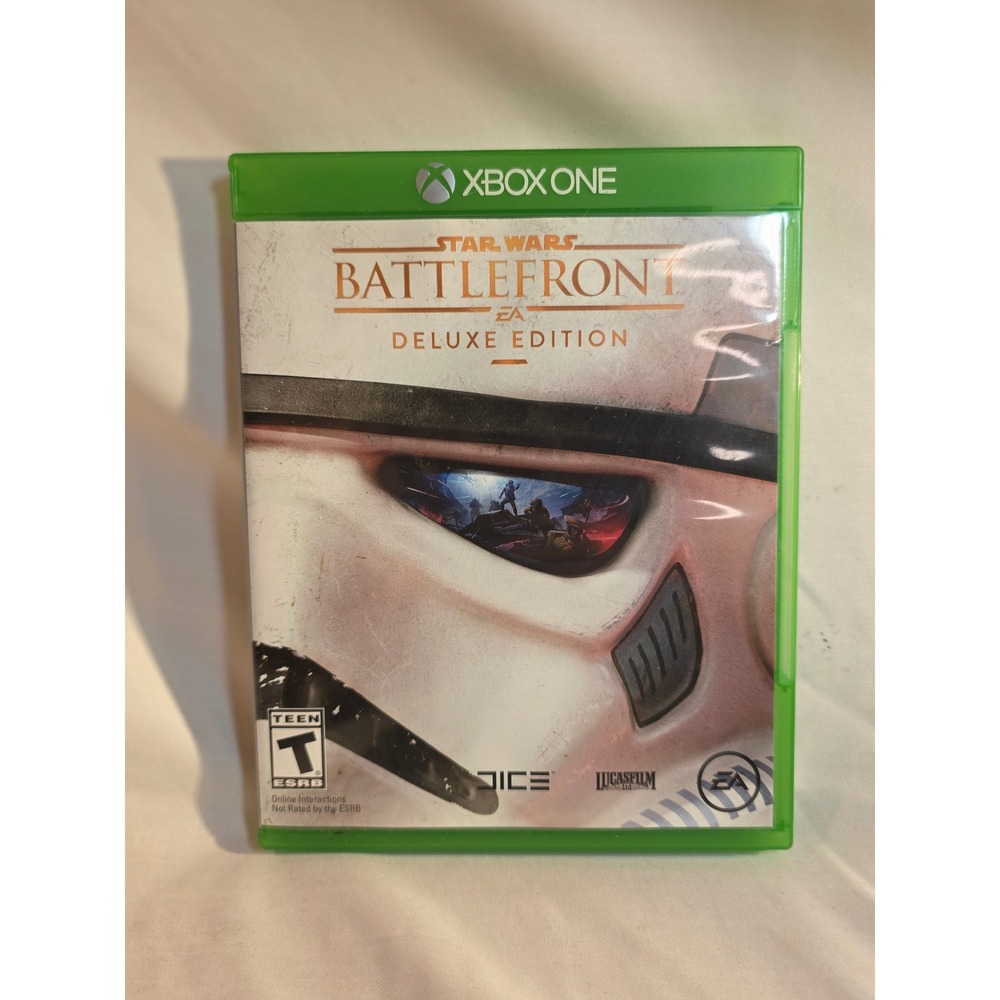 Star Wars Battlefront Deluxe Edition Xbox One EA DICE Lucasfilm Video Game Disc